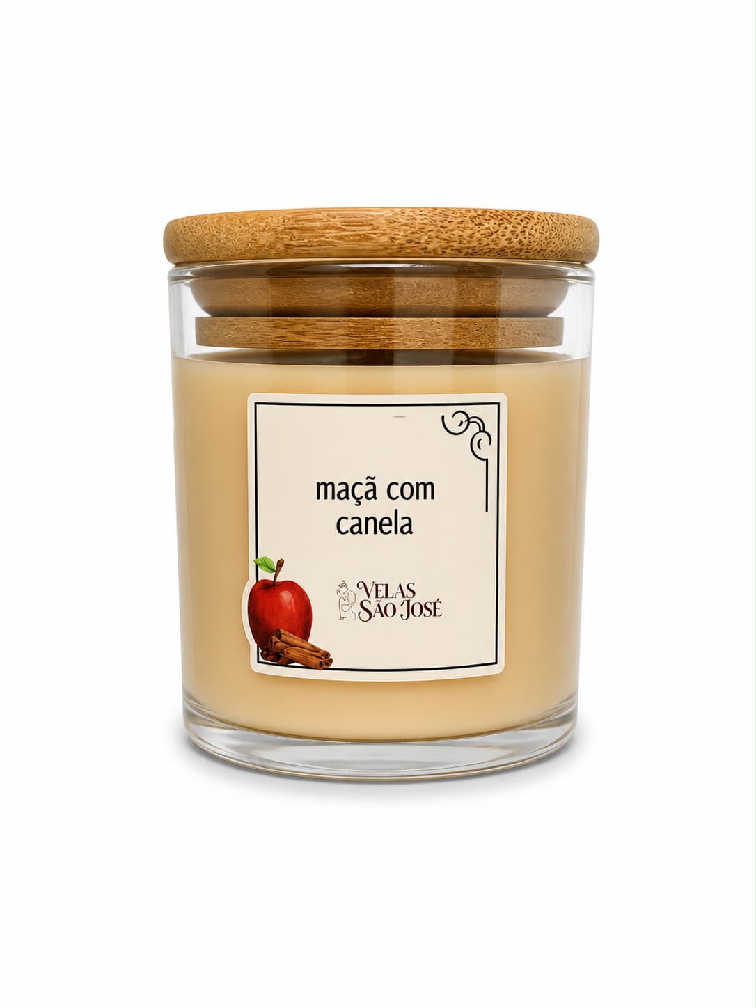Vela Aromática de Maçã c/ Canela