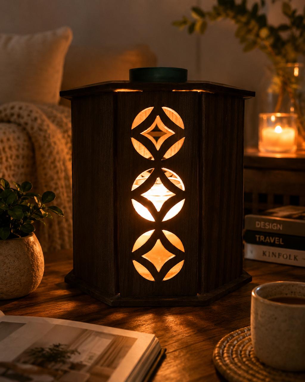 Luminária c/ vela aromática de 40g